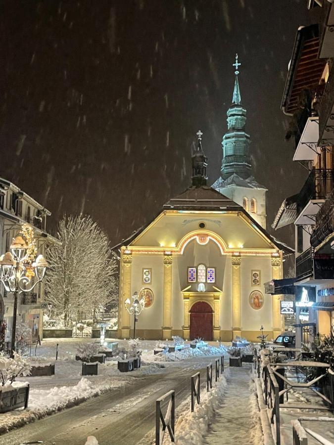 Appartement Au Coeur De Saint Gervais Les Bains Exteriör bild
